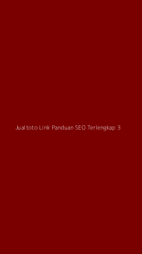 Tampilan Antarmuka Aplikasi Jualtoto Link Panduan Seo Terlengkap - 3