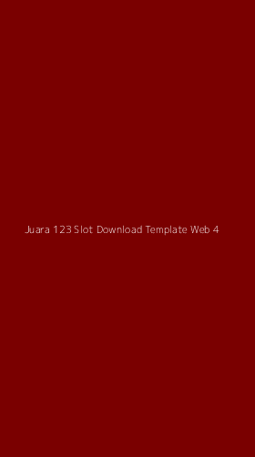 Tampilan Antarmuka Aplikasi Juara 123 Slot Download Template Web - 4