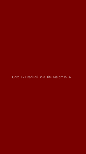Tampilan Antarmuka Aplikasi Juara 77 Prediksi Bola Jitu Malam Ini - 4