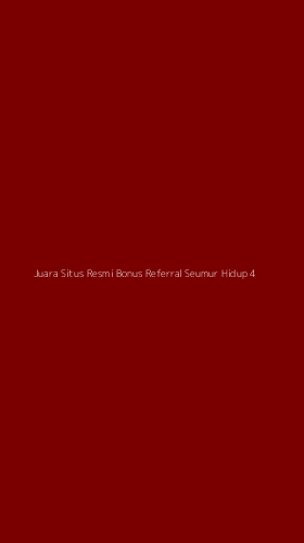 Tampilan Antarmuka Aplikasi Juara Situs Resmi Bonus Referral Seumur Hidup - 4