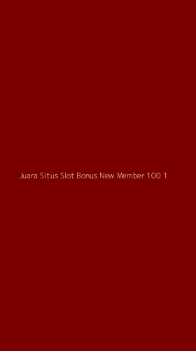 Tampilan Antarmuka Aplikasi Juara Situs Slot Bonus New Member 100 - 1