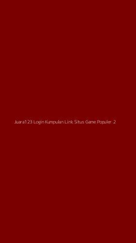 Tampilan Antarmuka Aplikasi Juara123 Login Kumpulan Link Situs Game Populer - 2