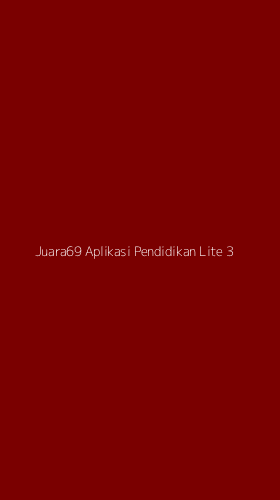Tampilan Antarmuka Aplikasi Juara69 Aplikasi Pendidikan Lite - 3