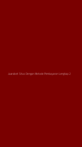 Tampilan Antarmuka Aplikasi Juarabet Situs Dengan Metode Pembayaran Lengkap - 2