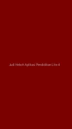 Tampilan Antarmuka Aplikasi Judi Heboh Aplikasi Pendidikan Lite - 4