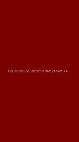 Tampilan Antarmuka Aplikasi Judi Heboh Slot Pembersih Ram Otomatis - 4