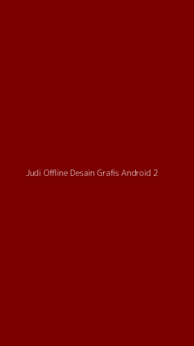 Tampilan Antarmuka Aplikasi Judi Offline Desain Grafis Android - 2