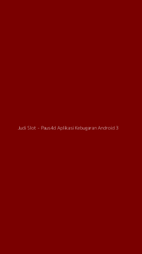 Tampilan Antarmuka Aplikasi Judi Slot - 3