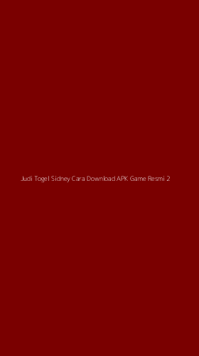 Tampilan Antarmuka Aplikasi Judi Togel Sidney Cara Download Apk Game Resmi - 2