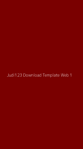 Tampilan Antarmuka Aplikasi Judi123 Download Template Web - 1