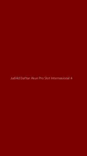 Tampilan Antarmuka Aplikasi Judi4d Daftar Akun Pro Slot Internasional - 4