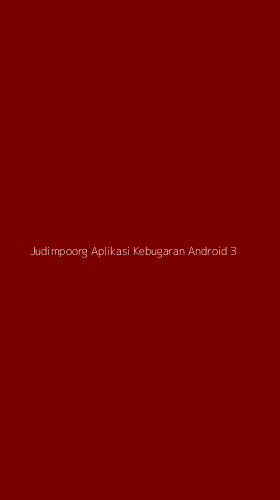 Tampilan Antarmuka Aplikasi Judimpoorg Aplikasi Kebugaran Android - 3