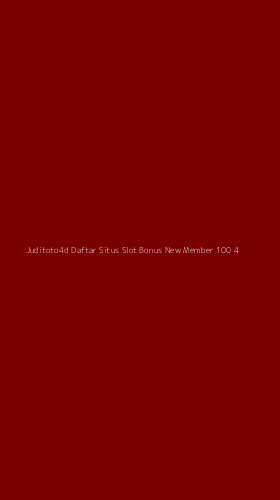 Tampilan Antarmuka Aplikasi Juditoto4d Daftar Situs Slot Bonus New Member 100 - 4