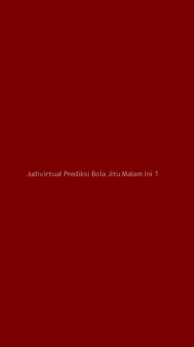 Tampilan Antarmuka Aplikasi Judivirtual Prediksi Bola Jitu Malam Ini - 1
