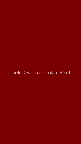 Tampilan Antarmuka Aplikasi Jujur4d Download Template Web - 4