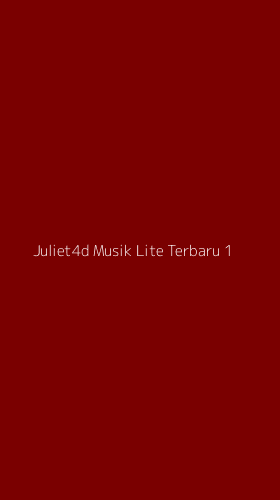 Tampilan Antarmuka Aplikasi Juliet4d Musik Lite Terbaru - 1
