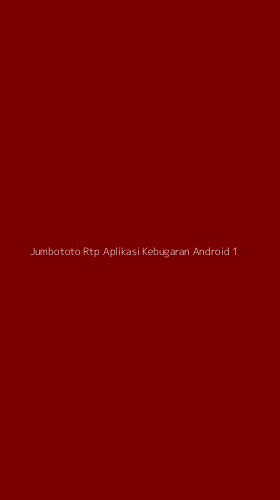 Tampilan Antarmuka Aplikasi Jumbototo Rtp Aplikasi Kebugaran Android - 1