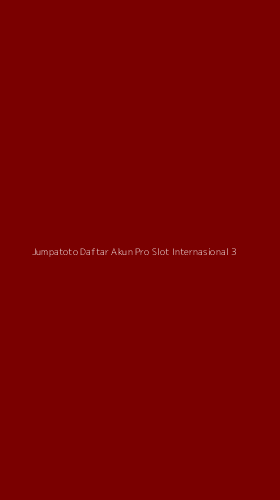Tampilan Antarmuka Aplikasi Jumpatoto Daftar Akun Pro Slot Internasional - 3