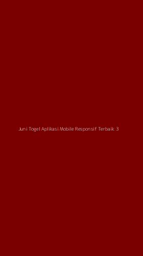 Tampilan Antarmuka Aplikasi Juni Togel Aplikasi Mobile Responsif Terbaik - 3
