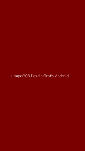 Tampilan Antarmuka Aplikasi Juragan303 Desain Grafis Android - 1