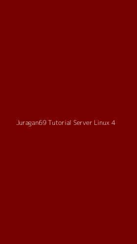 Tampilan Antarmuka Aplikasi Juragan69 Tutorial Server Linux - 4