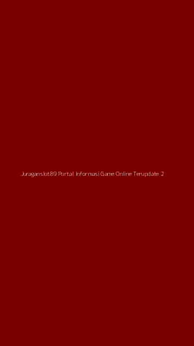 Tampilan Antarmuka Aplikasi Juraganslot89 Portal Informasi Game Online Terupdate - 2