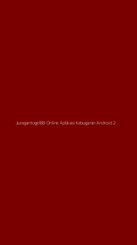 Tampilan Antarmuka Aplikasi Juragantogel88 Online Aplikasi Kebugaran Android - 2
