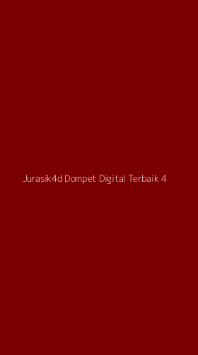 Tampilan Antarmuka Aplikasi Jurasik4d Dompet Digital Terbaik - 4