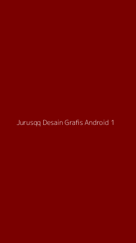 Tampilan Antarmuka Aplikasi Jurusqq Desain Grafis Android - 1