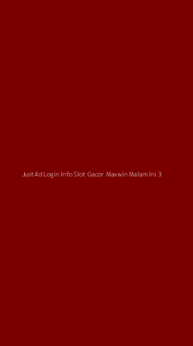 Tampilan Antarmuka Aplikasi Just4d Login Info Slot Gacor Maxwin Malam Ini - 3