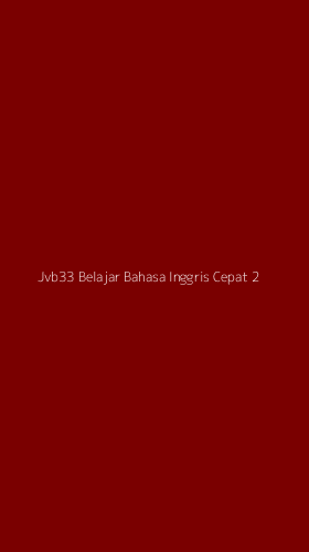 Tampilan Antarmuka Aplikasi Jvb33 Belajar Bahasa Inggris Cepat - 2