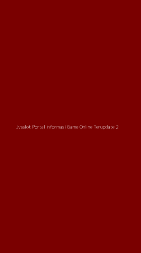 Tampilan Antarmuka Aplikasi Jvsslot Portal Informasi Game Online Terupdate - 2