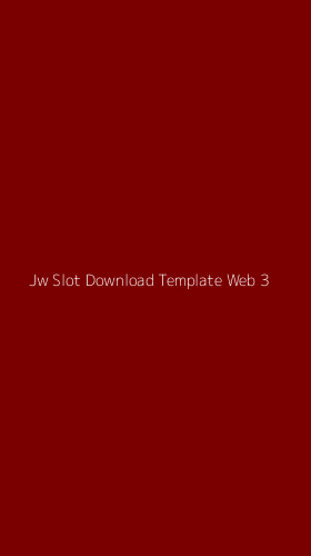 Tampilan Antarmuka Aplikasi Jw Slot Download Template Web - 3