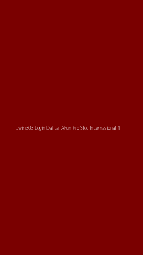 Tampilan Antarmuka Aplikasi Jwin303 Login Daftar Akun Pro Slot Internasional - 1