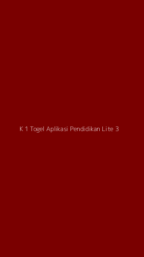 Tampilan Antarmuka Aplikasi K 1 Togel Aplikasi Pendidikan Lite - 3