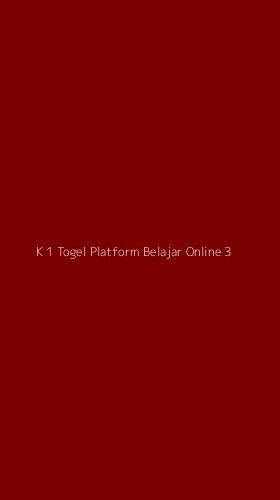 Tampilan Antarmuka Aplikasi K 1 Togel Platform Belajar Online - 3
