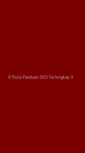 Tampilan Antarmuka Aplikasi K7bola Panduan Seo Terlengkap - 3