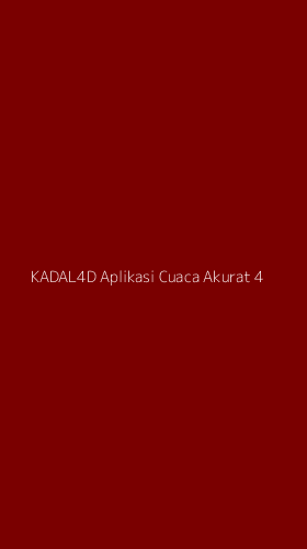 Tampilan Antarmuka Aplikasi Kadal4d Aplikasi Cuaca Akurat - 4