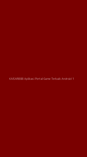 Tampilan Antarmuka Aplikasi Kaisar888 Aplikasi Portal Game Terbaik Android - 1