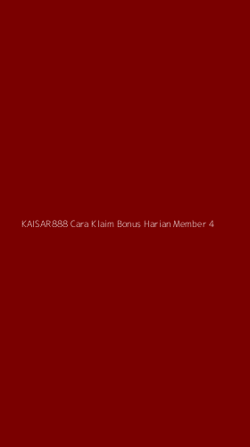 Tampilan Antarmuka Aplikasi Kaisar888 Cara Klaim Bonus Harian Member - 4