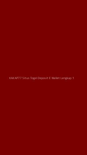 Tampilan Antarmuka Aplikasi Kakap77 Situs Togel Deposit E Wallet Lengkap - 1
