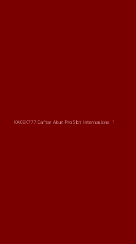 Tampilan Antarmuka Aplikasi Kakek777 Daftar Akun Pro Slot Internasional - 1