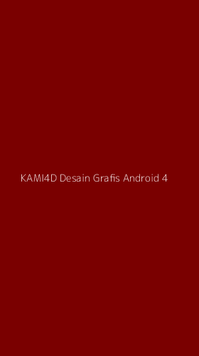 Tampilan Antarmuka Aplikasi Kami4d Desain Grafis Android - 4