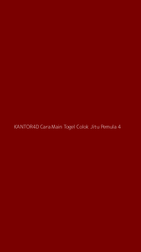 Tampilan Antarmuka Aplikasi Kantor4d Cara Main Togel Colok Jitu Pemula - 4