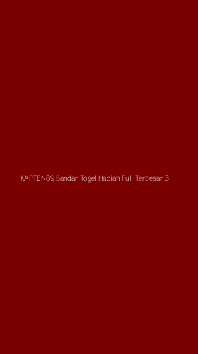 Tampilan Antarmuka Aplikasi Kapten89 Bandar Togel Hadiah Full Terbesar - 3