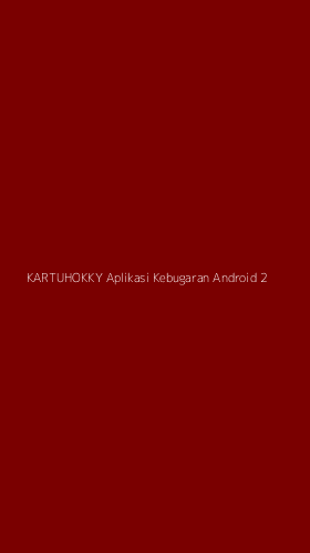 Tampilan Antarmuka Aplikasi Kartuhokky Aplikasi Kebugaran Android - 2