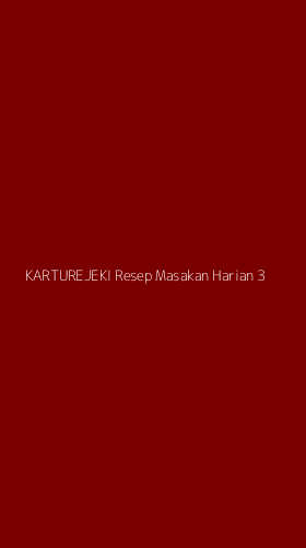 Tampilan Antarmuka Aplikasi Karturejeki Resep Masakan Harian - 3