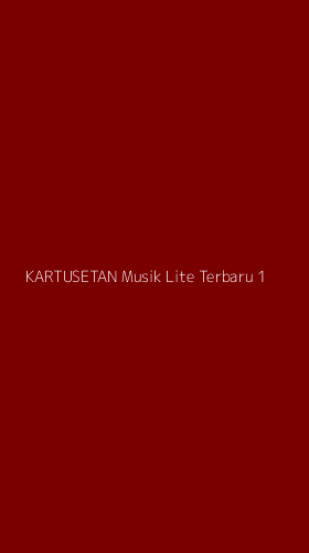 Tampilan Antarmuka Aplikasi Kartusetan Musik Lite Terbaru - 1