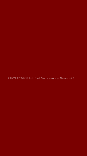 Tampilan Antarmuka Aplikasi Karya123slot Info Slot Gacor Maxwin Malam Ini - 4