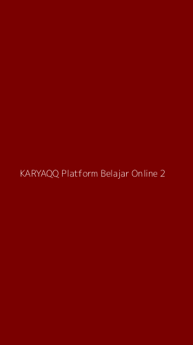 Tampilan Antarmuka Aplikasi Karyaqq Platform Belajar Online - 2